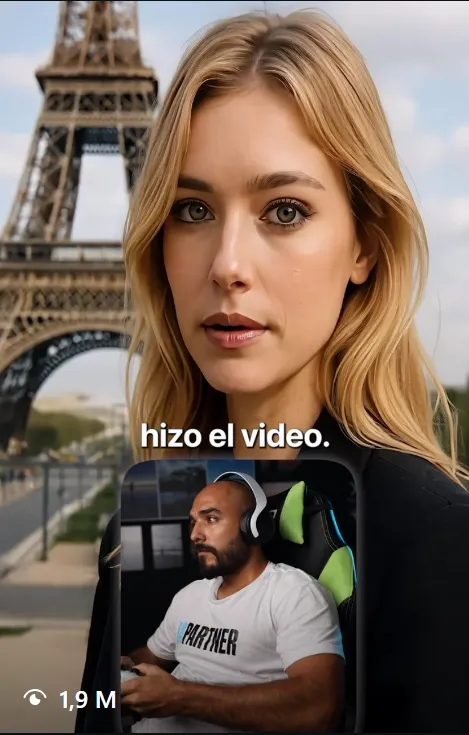 Reel — campaña con IA